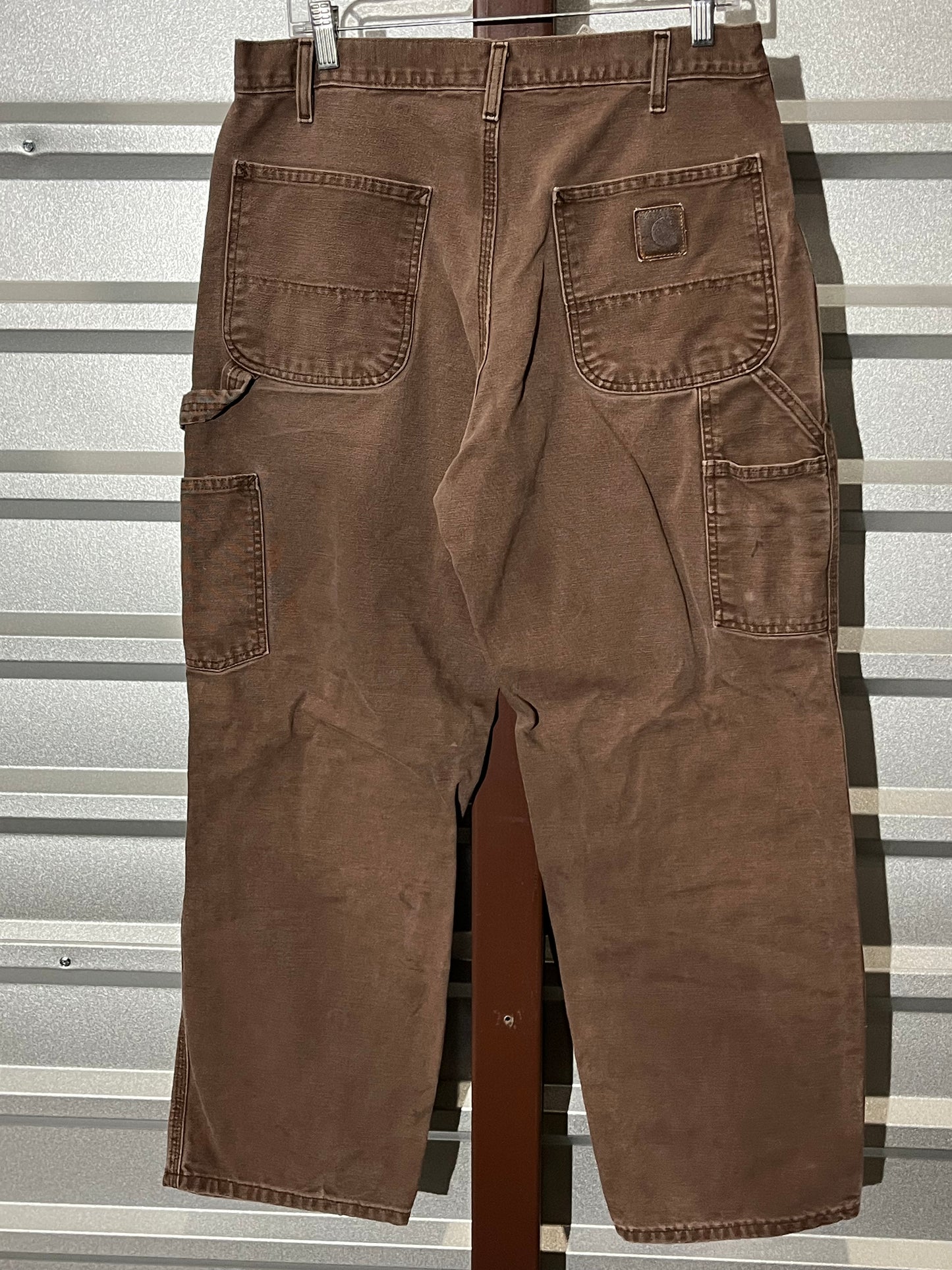 Brown Carhartt Carpenter Pants. 34 x 30