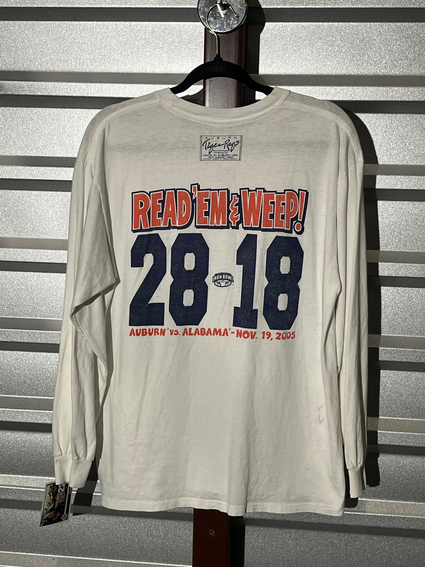 2005 Iron Bowl T-shirt. L
