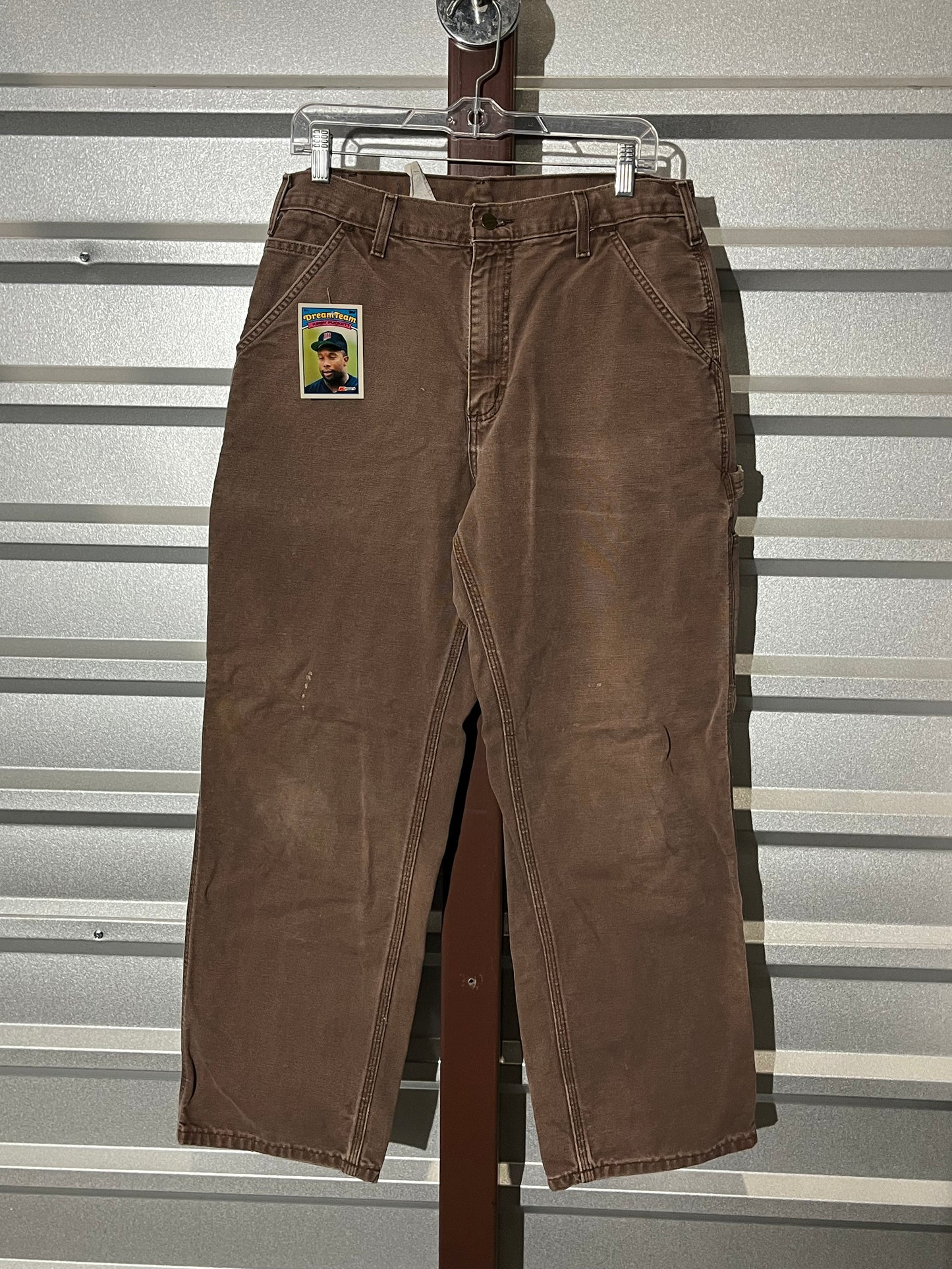Brown Carhartt Carpenter Pants. 34 x 30