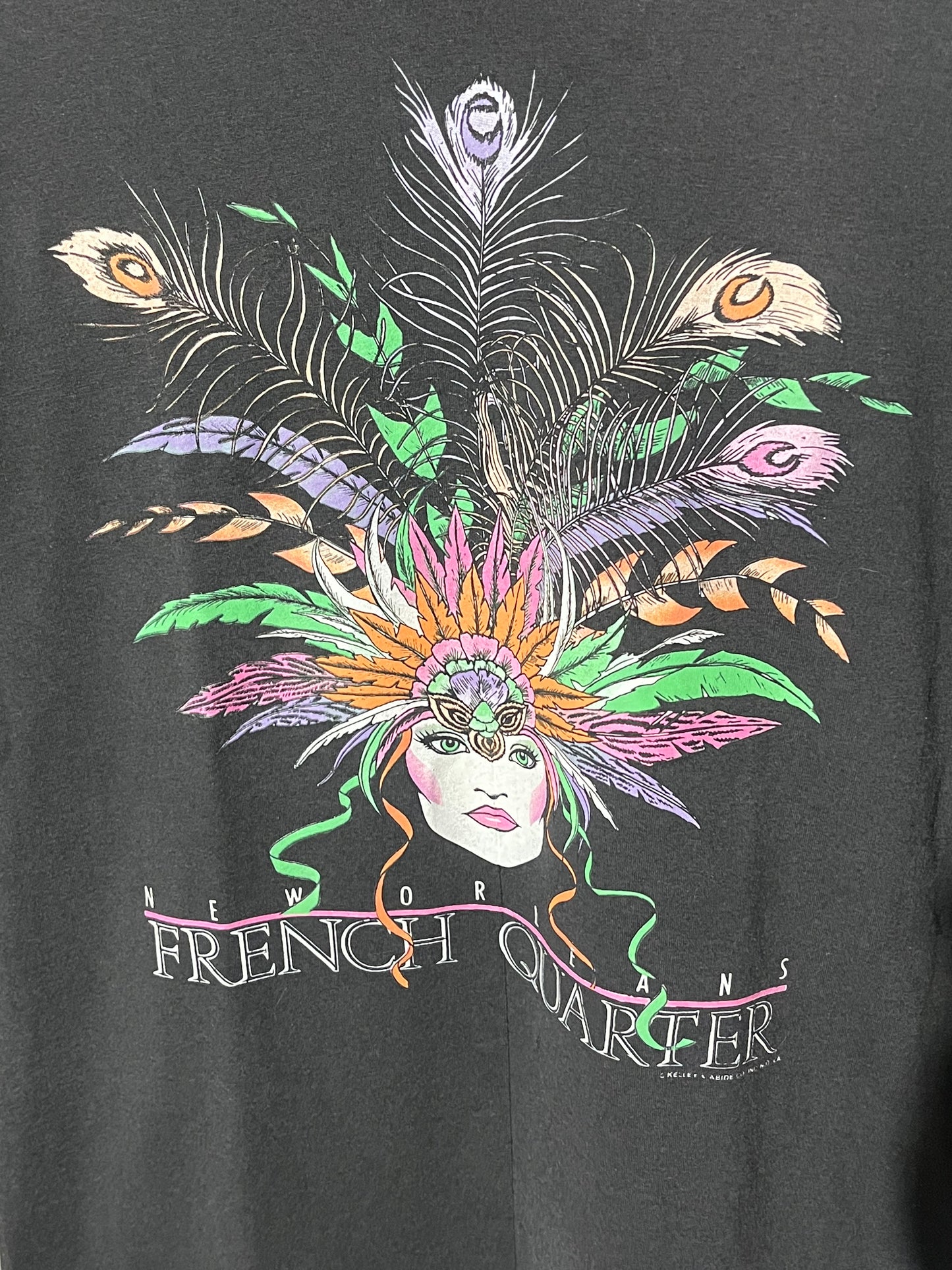 90s New Orleans French Quarter T-shirt. (L)