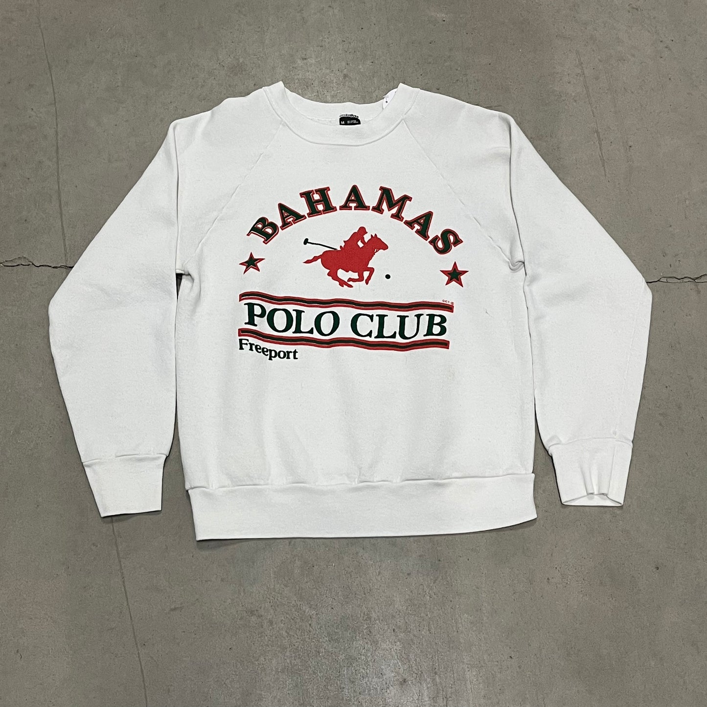 Bahamas Polo Crewneck. Medium