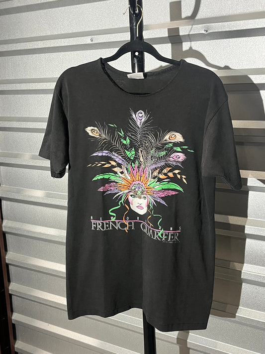 90s New Orleans French Quarter T-shirt. (L)