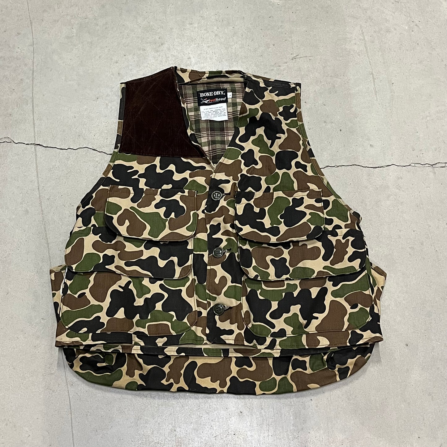 Camo Vest. Large