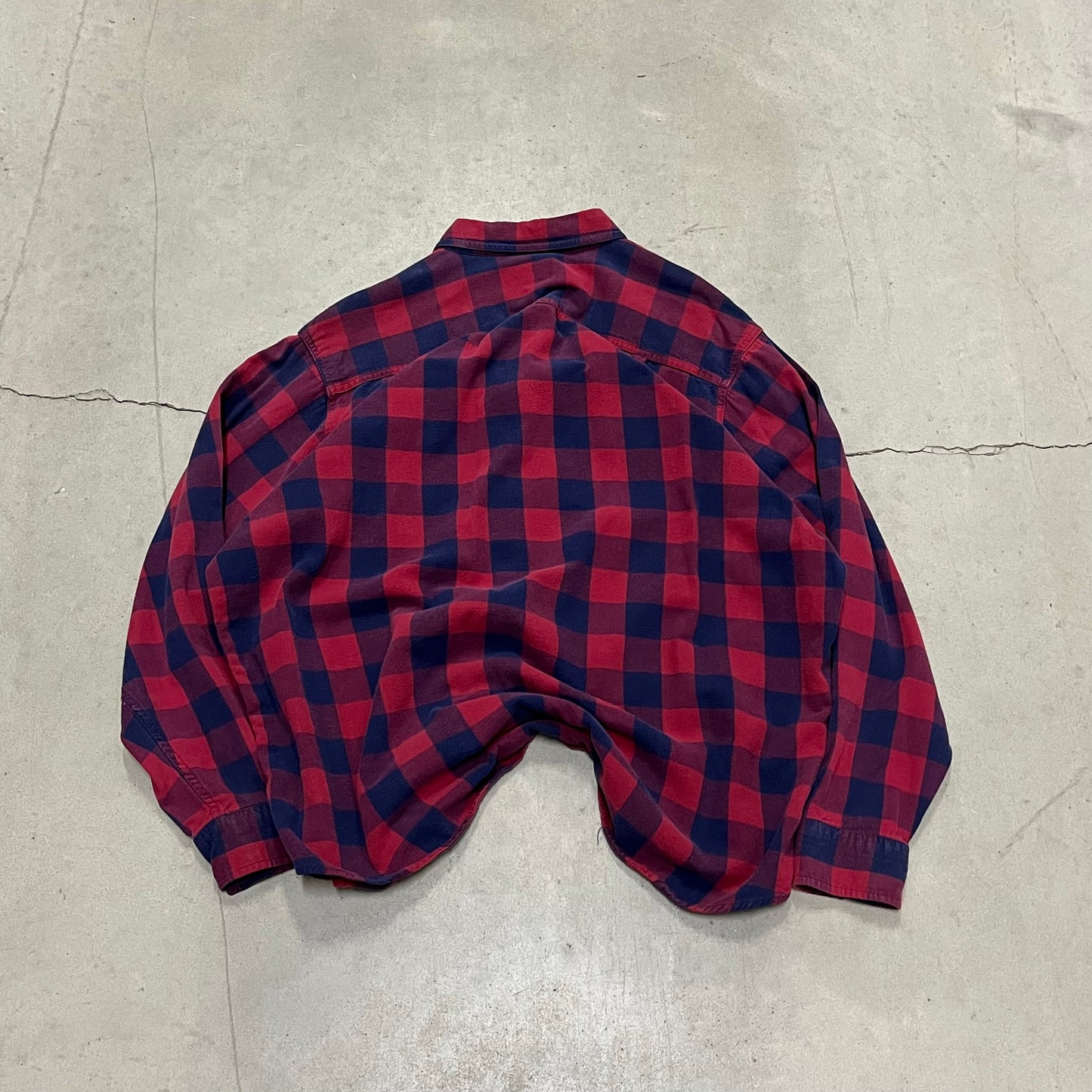 Red Plaid Flannel. Xl