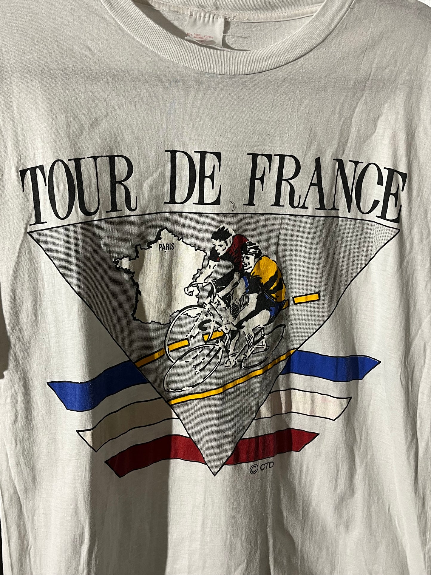 90s Tour De France T-shirt. (Xl)