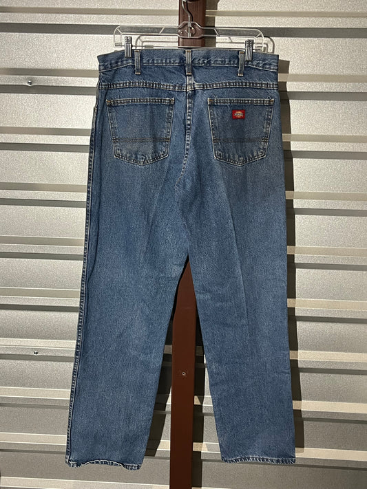 Denim Dickies. 34 x 32