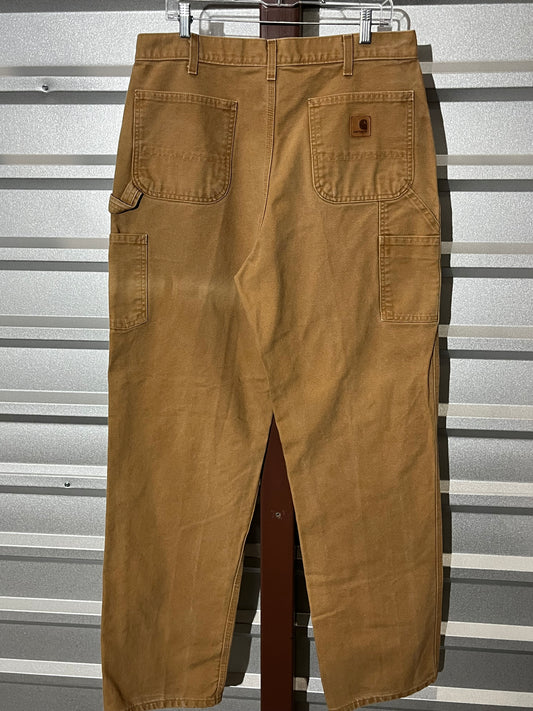 Tobacco Tan Carhartt Pants. 36 x 35