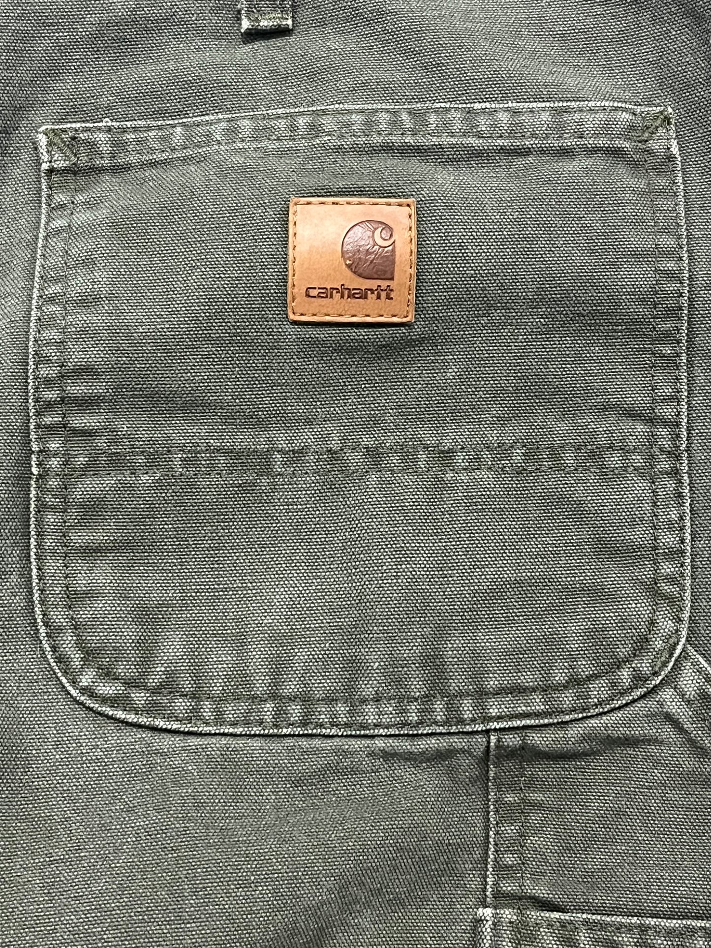 Green Carhartt Pants. 36 x32