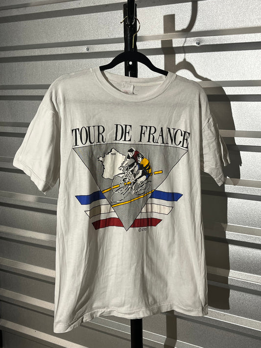 90s Tour De France T-shirt. (Xl)