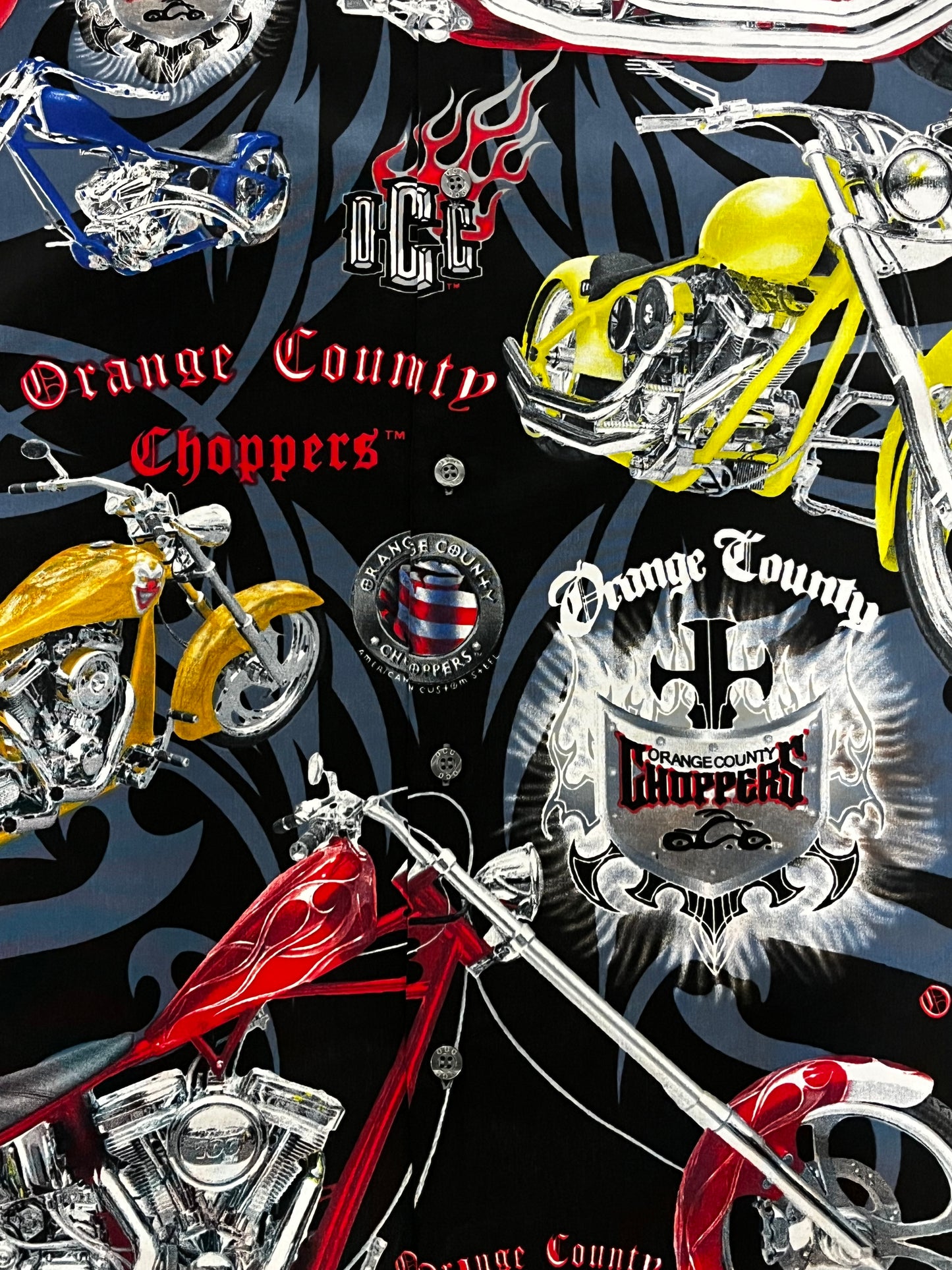 Orange County Choppers Button-Up. Xl