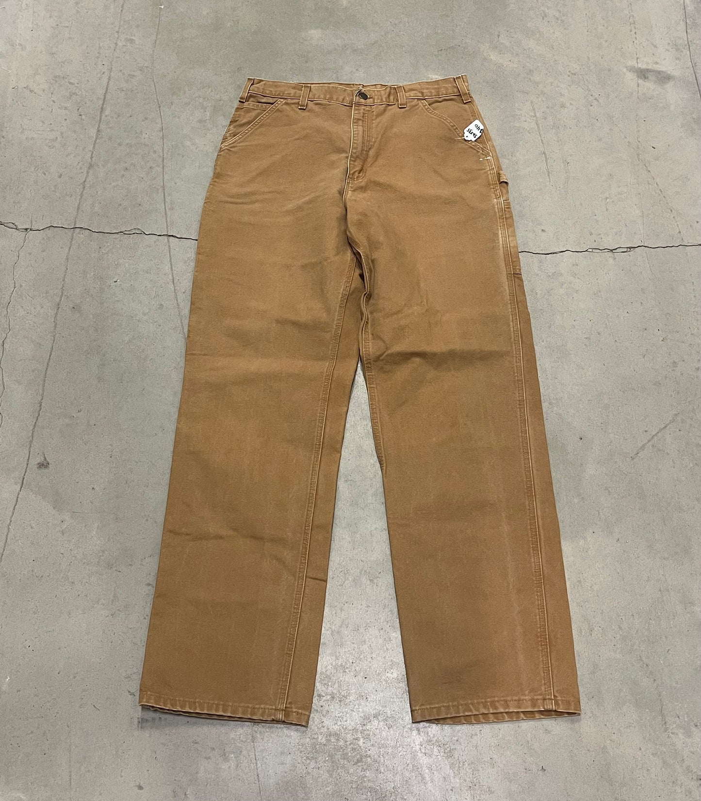 Tan Carhartt Pants. 36x35