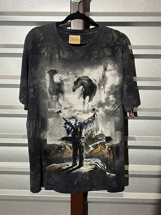 The Mountain 90s Native T-shirt. L