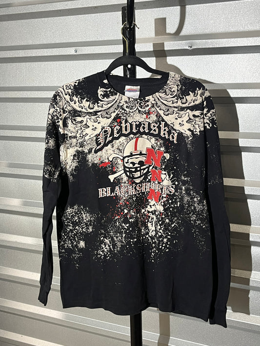 Nebraska Huskers Football T-shirt. (L)