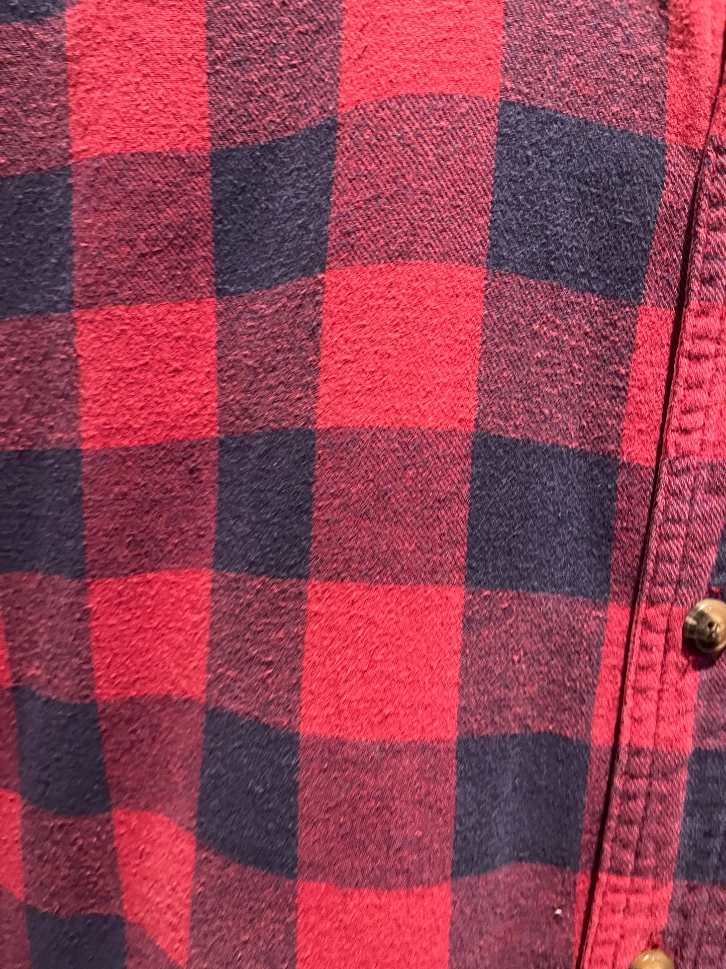 Red Plaid Flannel. Xl