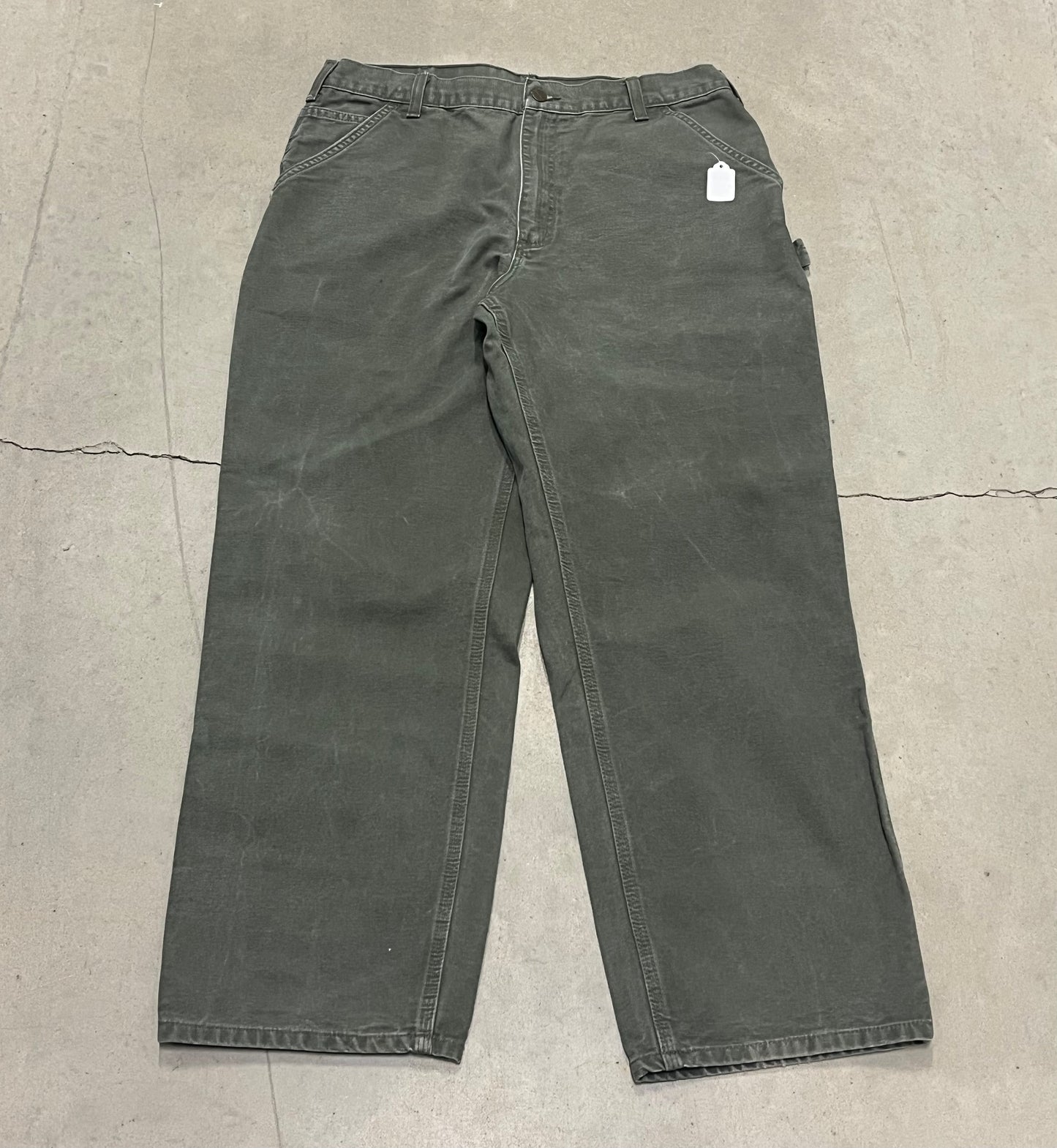 Green Carhartt Pants. 36 x32