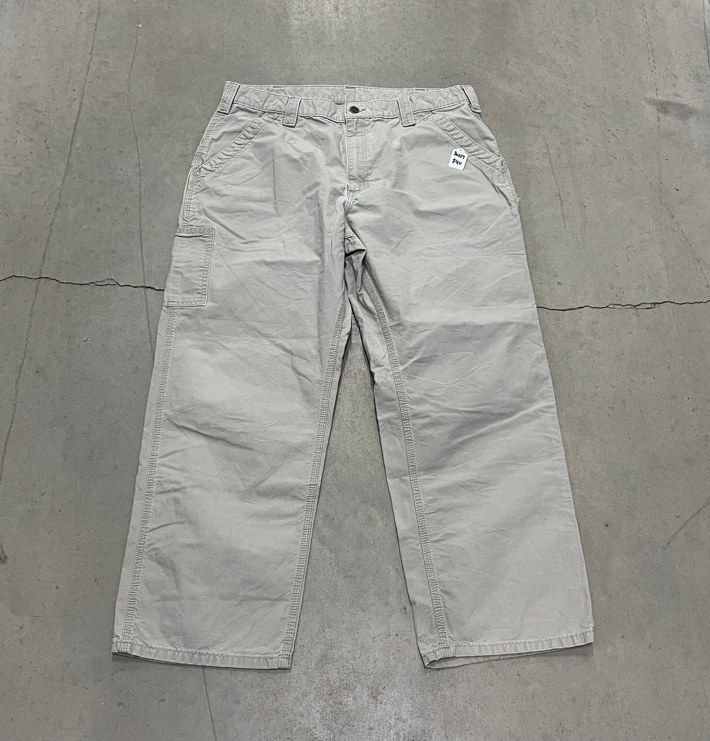 Beige Carhartt Pants. 36x29