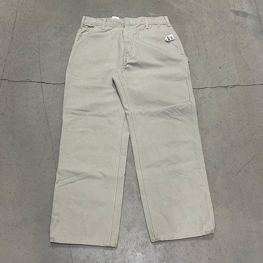 Beige Carhartt Pants. 34x32