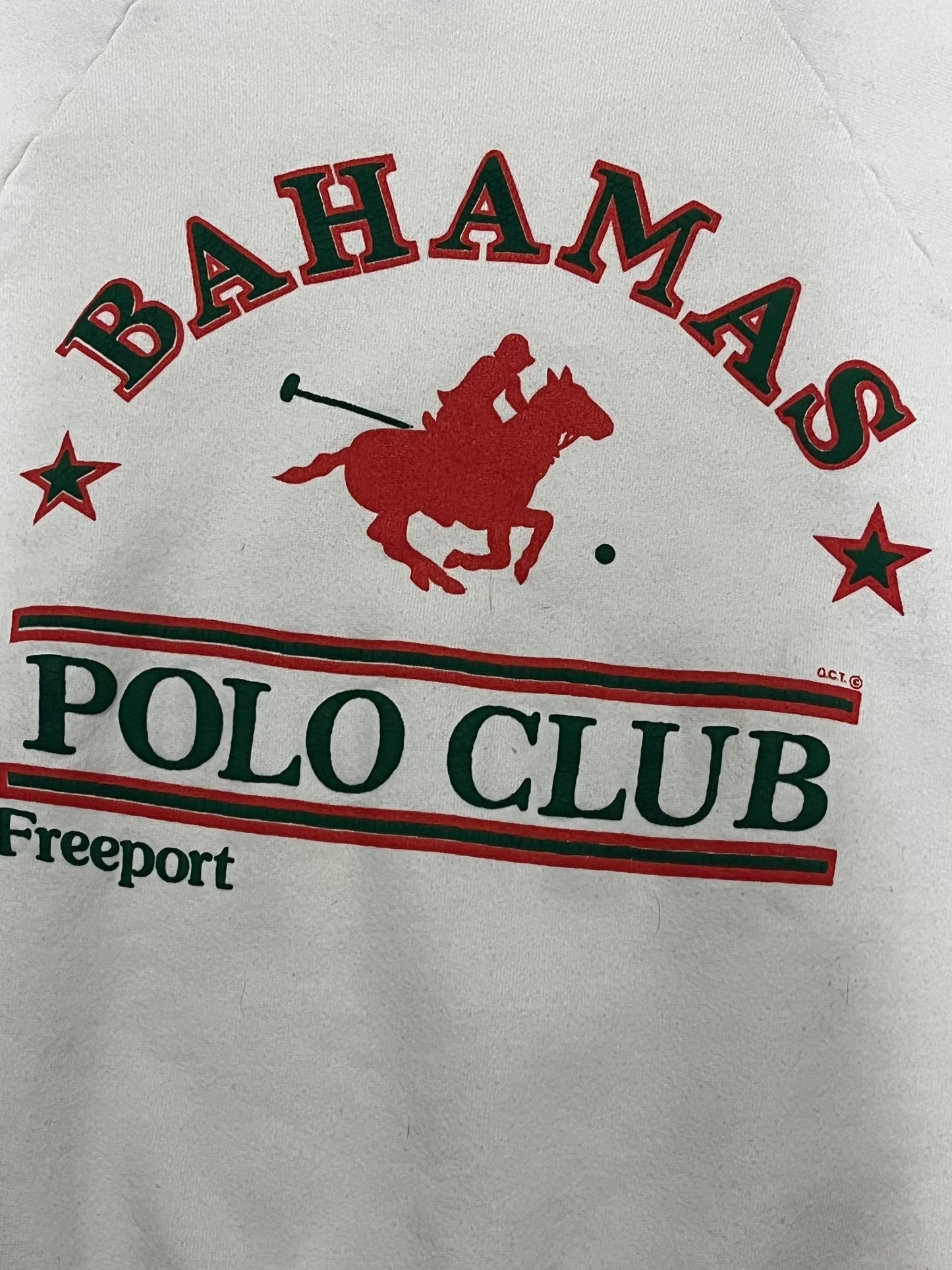 Bahamas Polo Crewneck. Medium