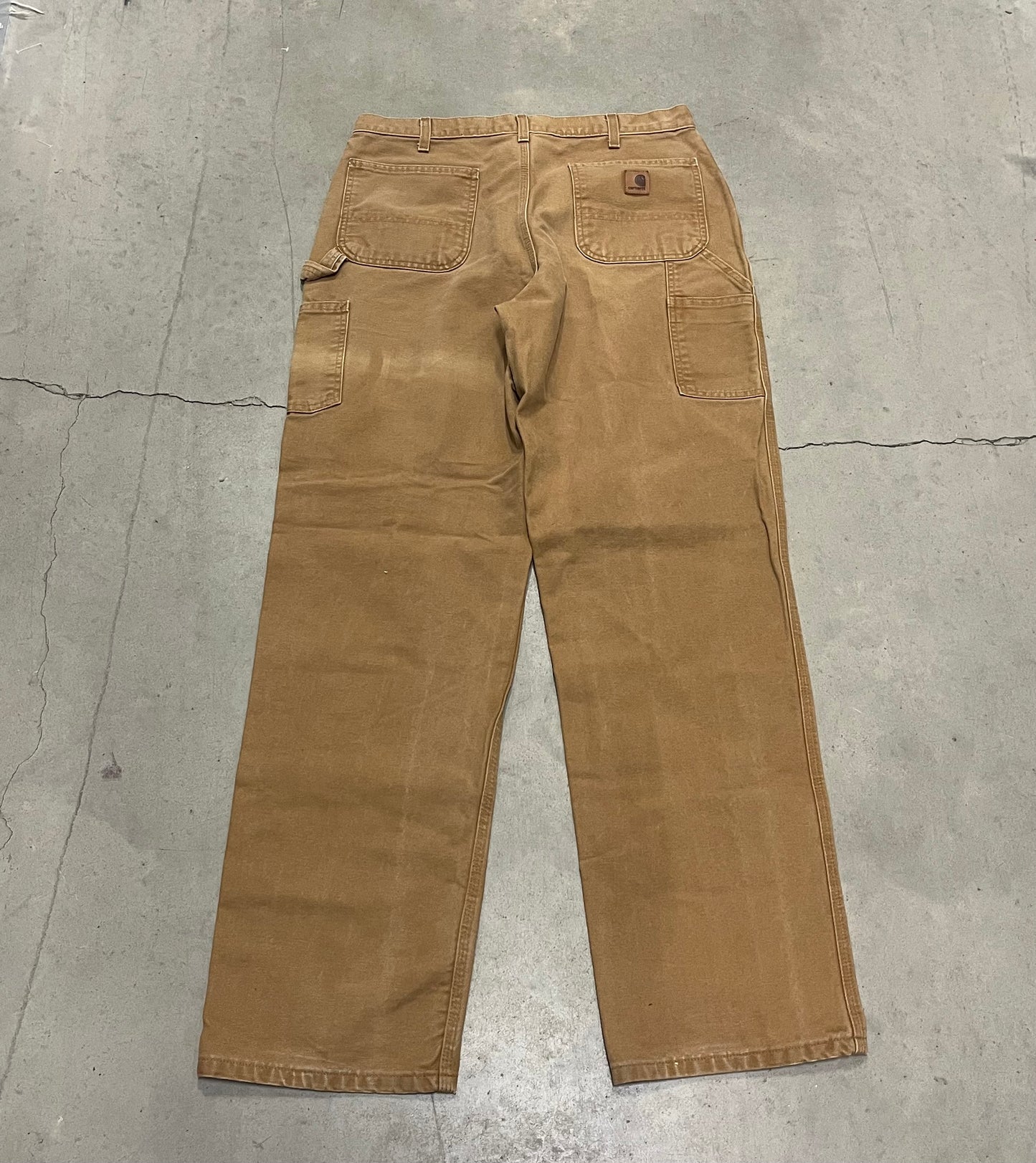 Tan Carhartt Pants. 36x35